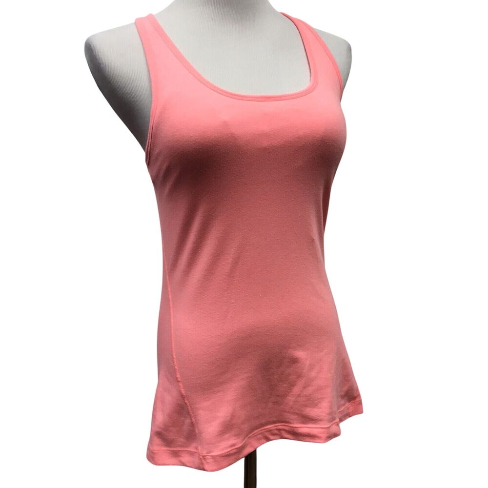 Gap Fit Top Womens Small Athletic Tank Pink Built In Bra